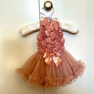 Mauve / Pink XS Dog Dress